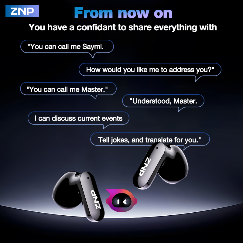 2026 Latest ZNP Wireless AI Tr - Headphones Wireless review and price