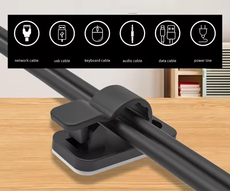 Self Adhesive Cable Clips Cord - Cable Organizer review and price