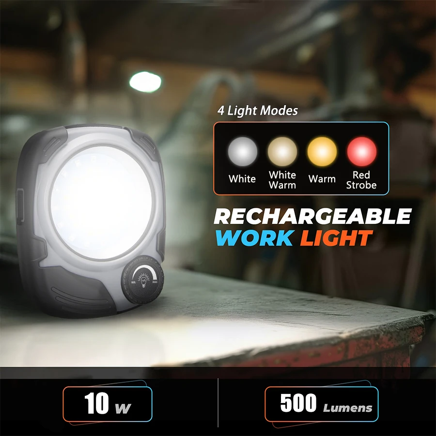 Rechargeable LED/COB Camping L - Power Bank review and price