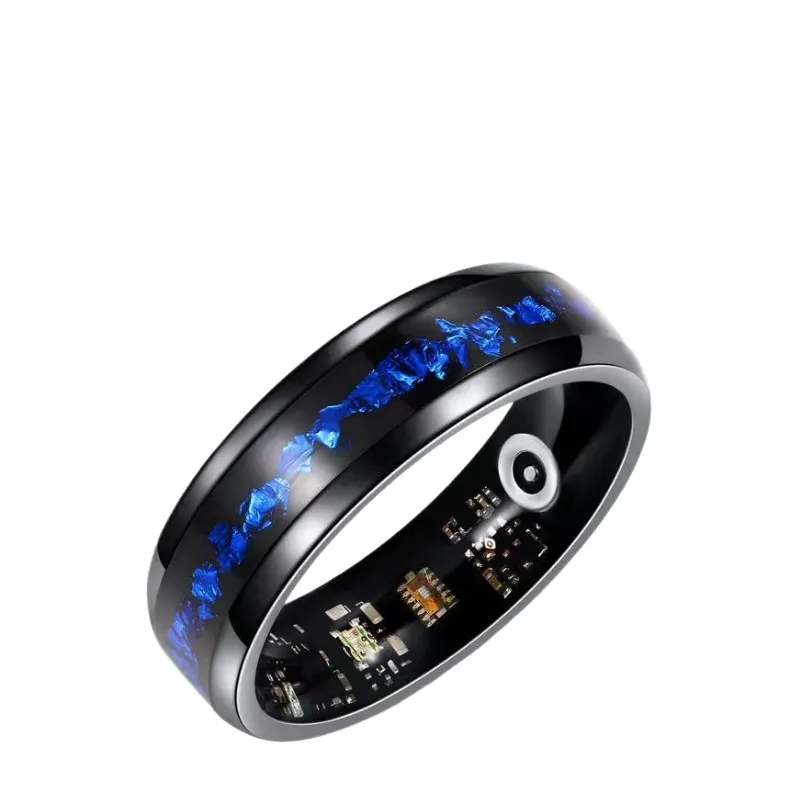 Smart Ring Blue Gold Foil Desi - Smart Watch review and price