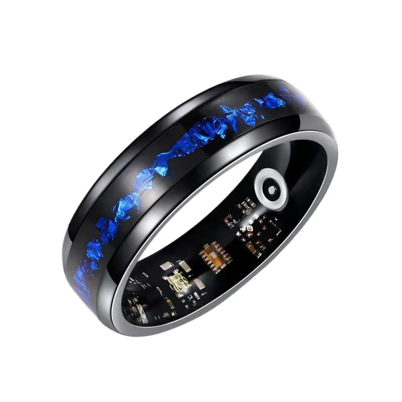 Smart Ring Blue Gold Foil Desi - Smart Watch review and price