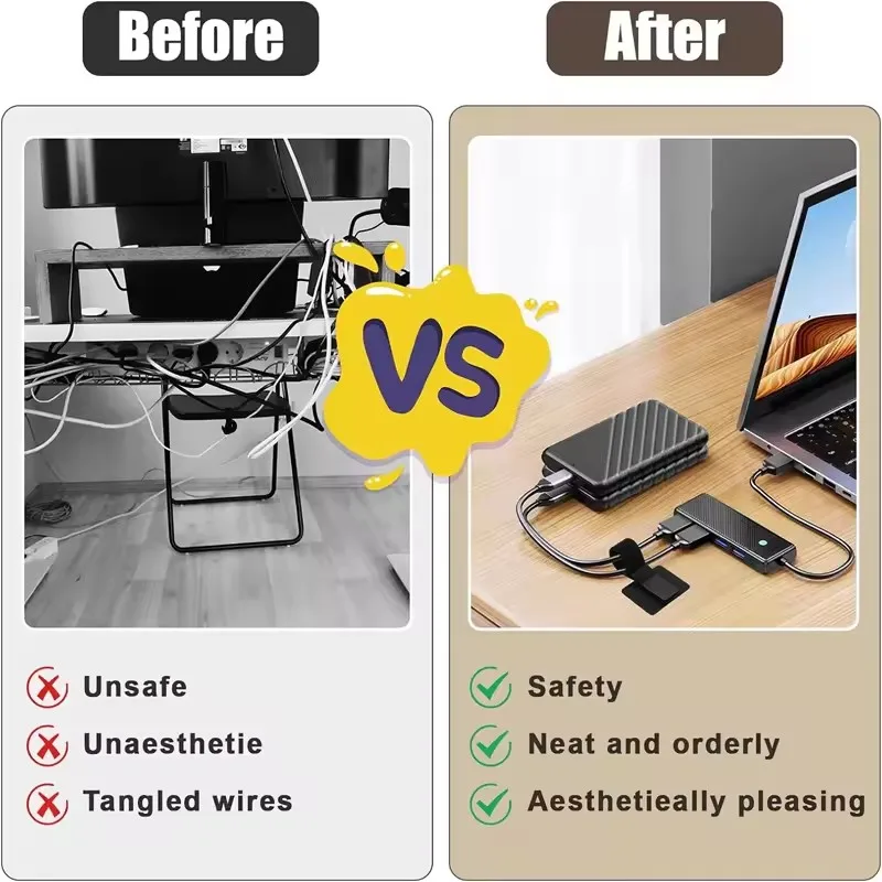 4-40 Sets Cable Management Und - Cable Organizer review and price