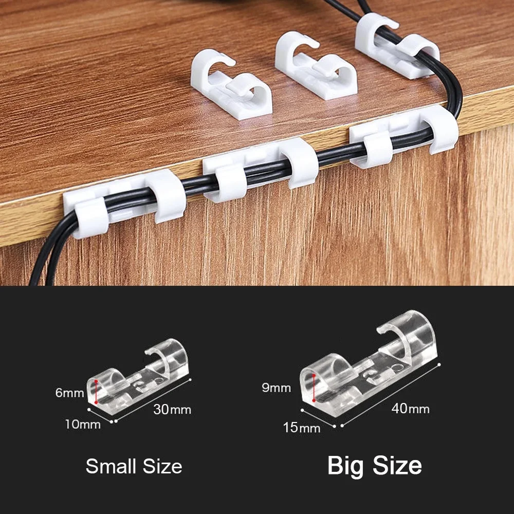 small Cable Organizer Clips Wi - Cable Organizer review and price