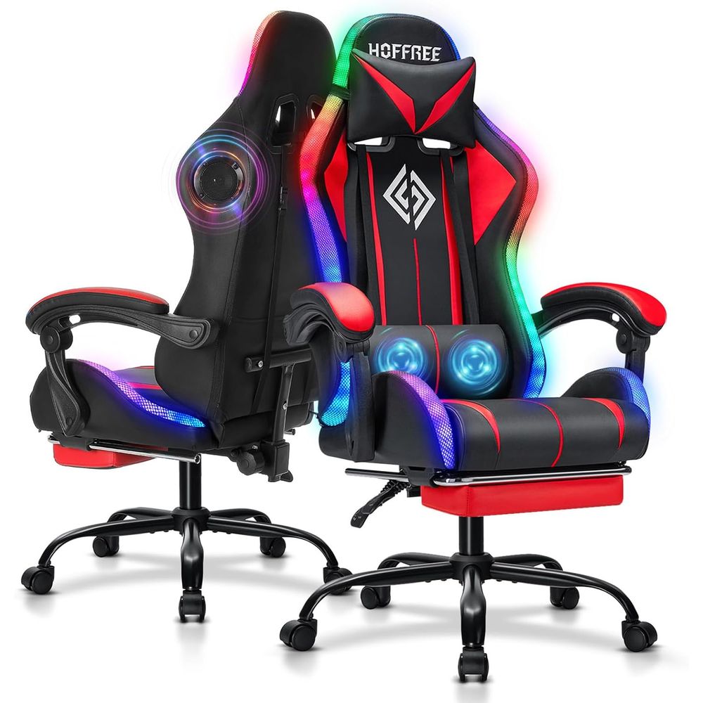 RGB Gaming Chair with Bluetoot - Bluetooth Speaker review and price
