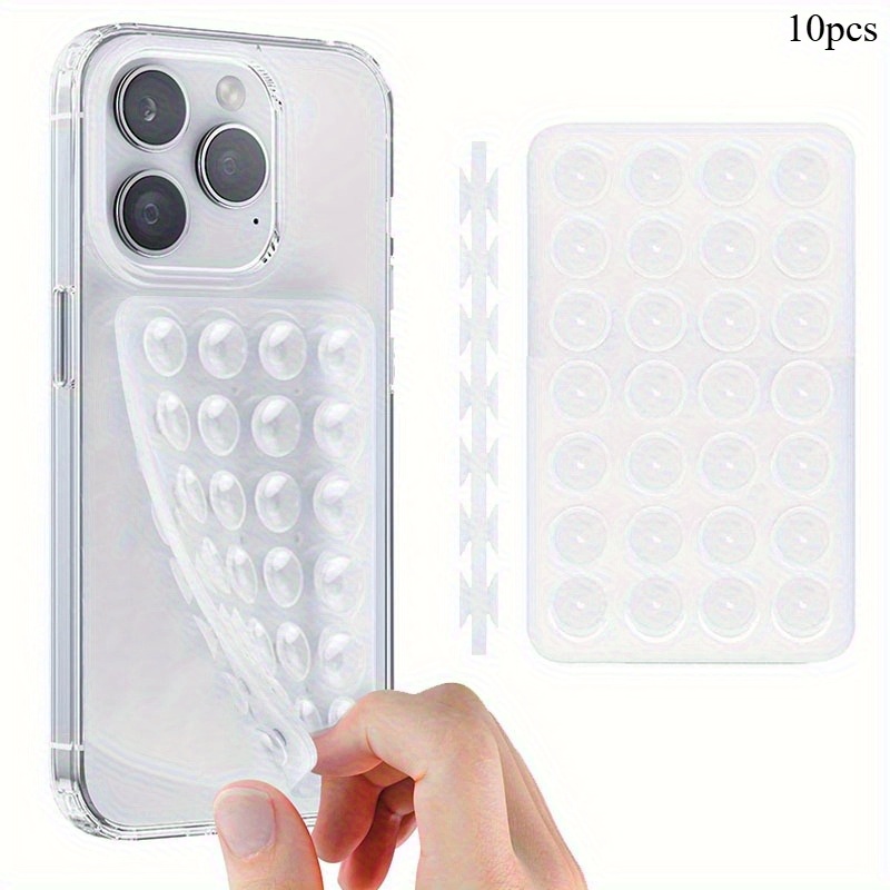 10Pcs Double-Sided Silicone Su - Phone Holder review and price