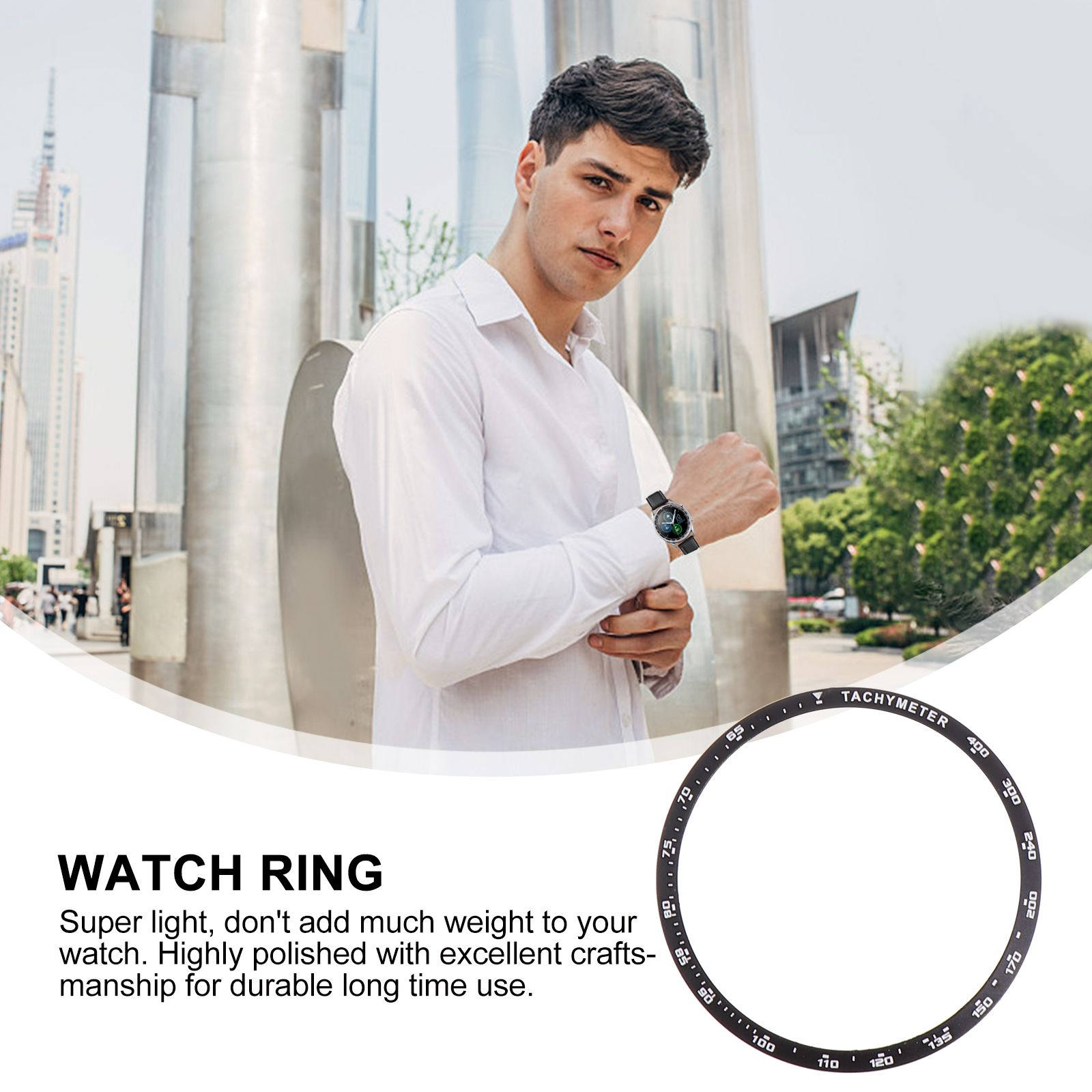 Aluminum Alloy Watch Bezel Fra - Smart Watch review and price