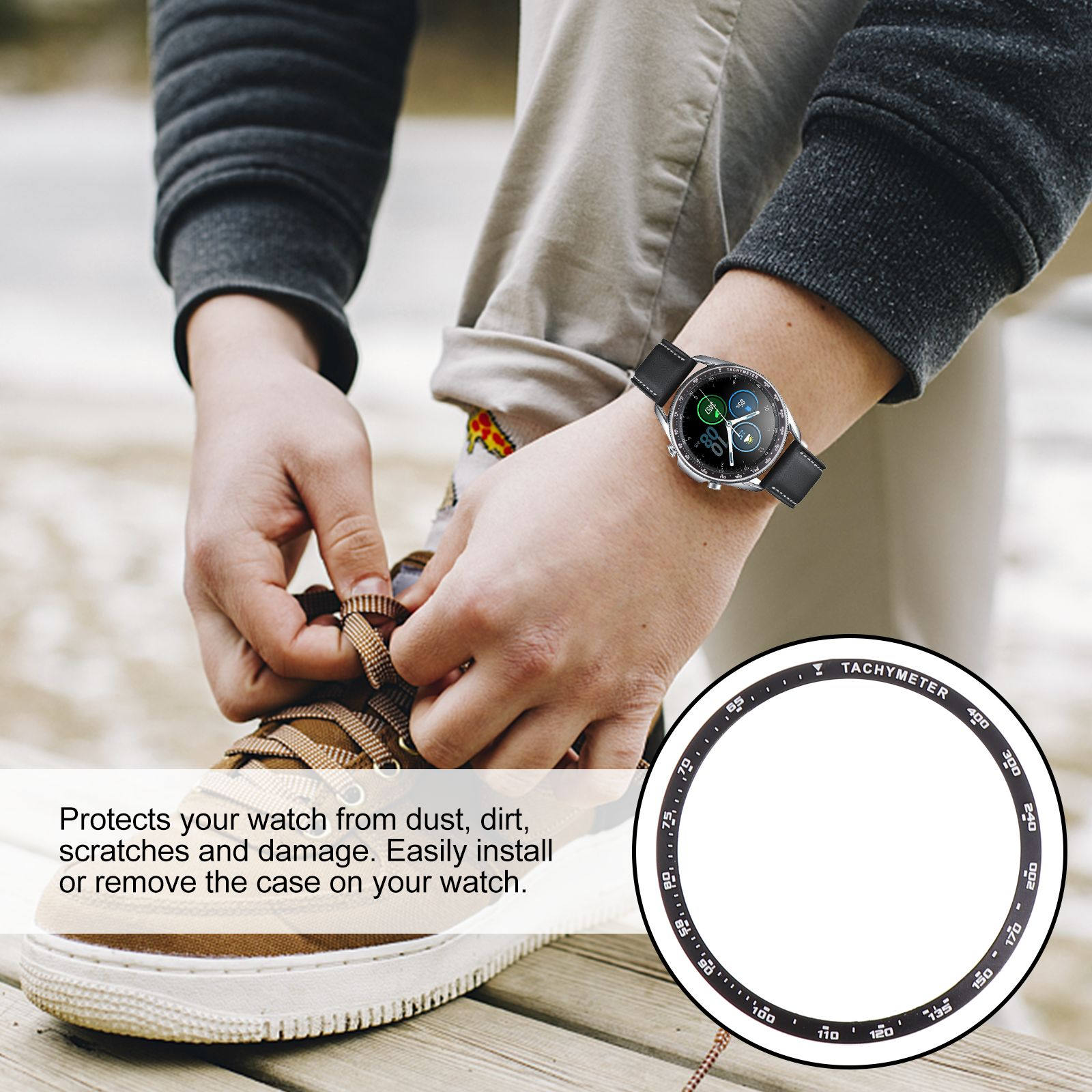 Aluminum Alloy Watch Bezel Fra - Smart Watch review and price