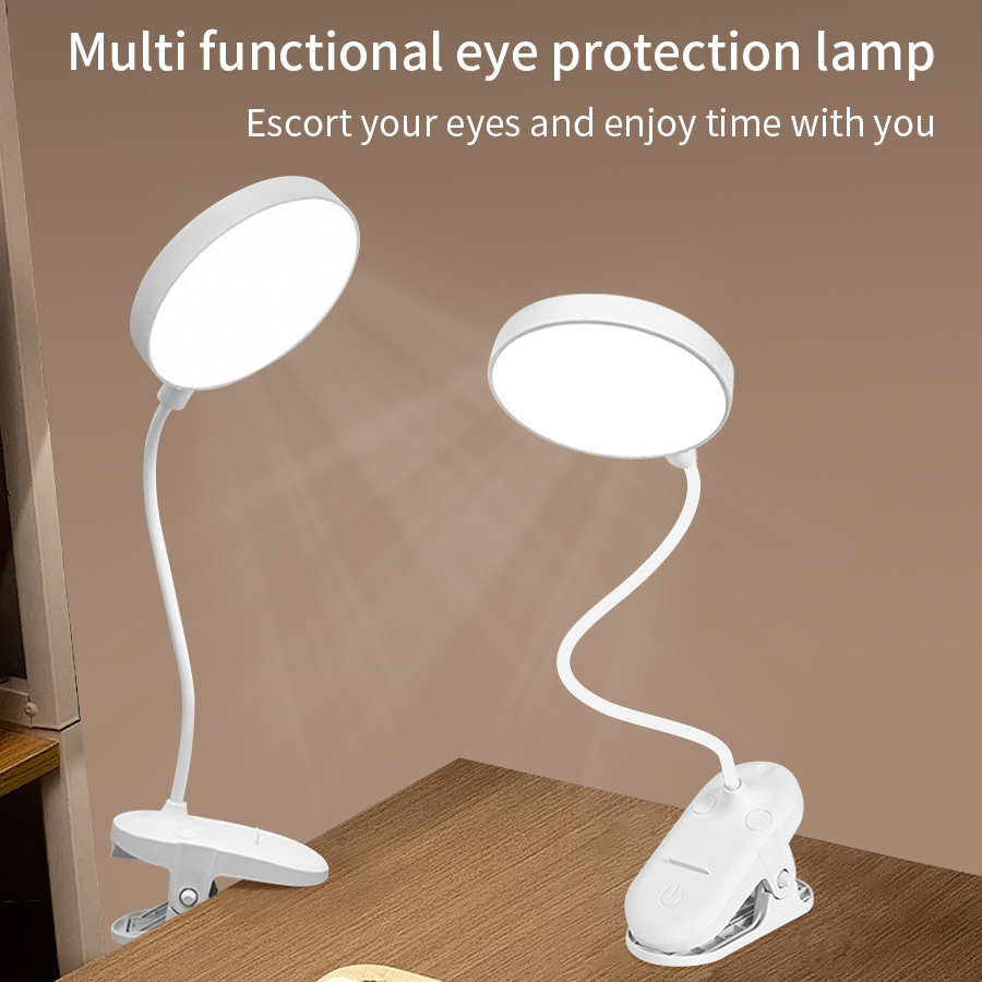 LED Clip Desk Lamp 360° Flexib - Phone Holder review and price