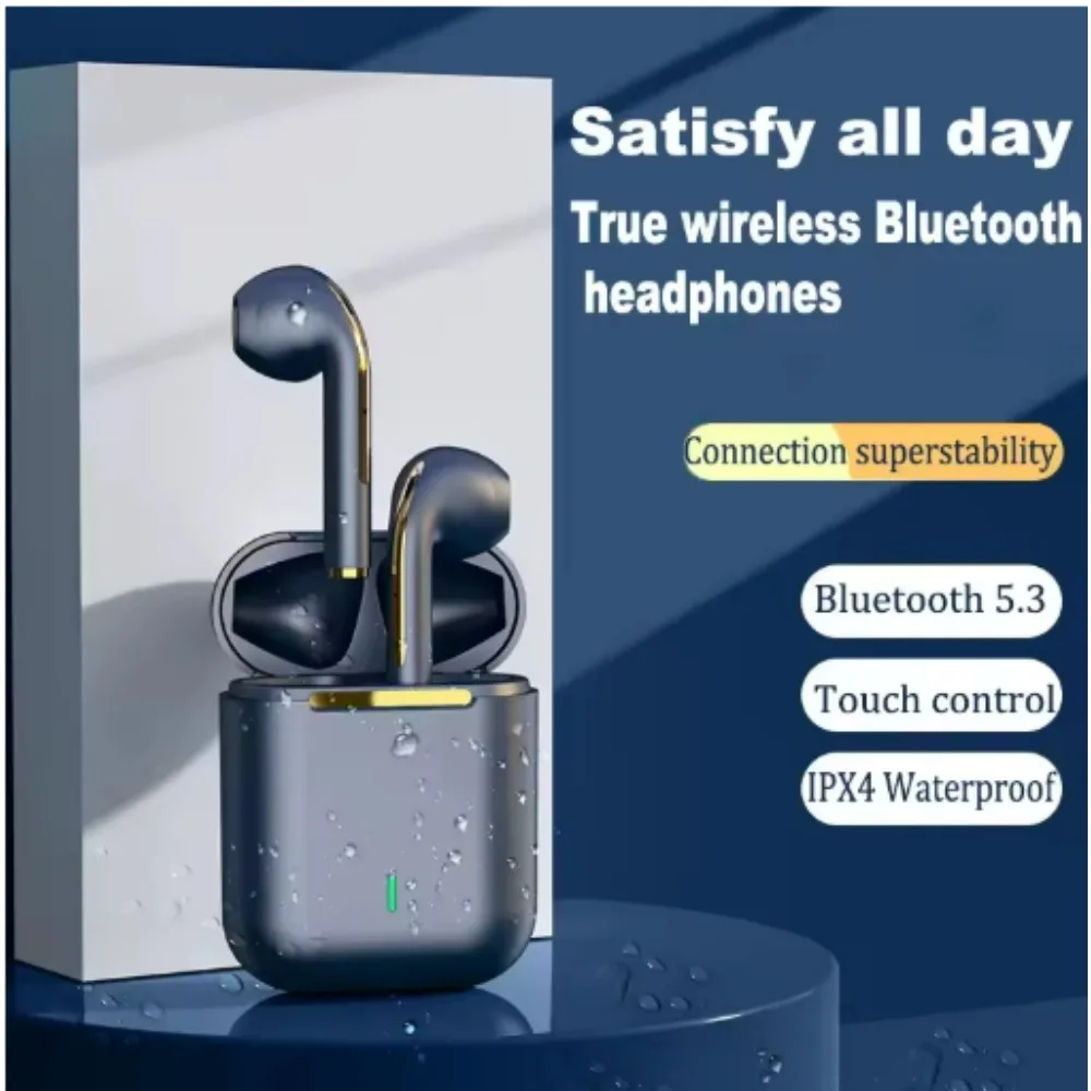 New J18 TWS Wireless Earbuds 5 - Wireless Charger review and price