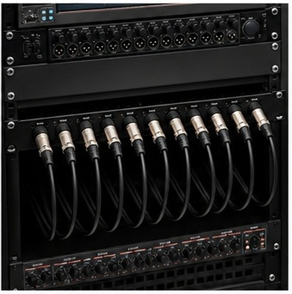 12 Port Hinged Rack Mount Audi - Cable Organizer review and price
