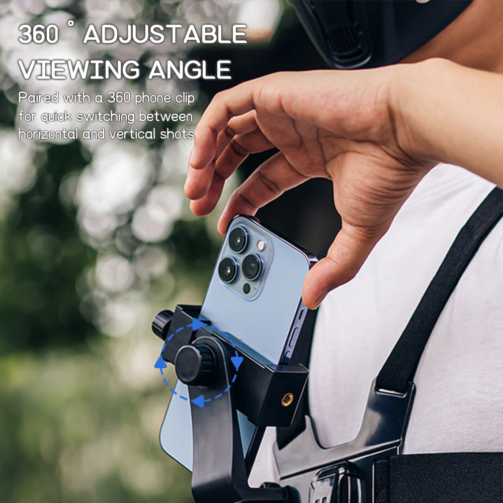 Chest Mount Phone Strap Holder - Cable Organizer review and price